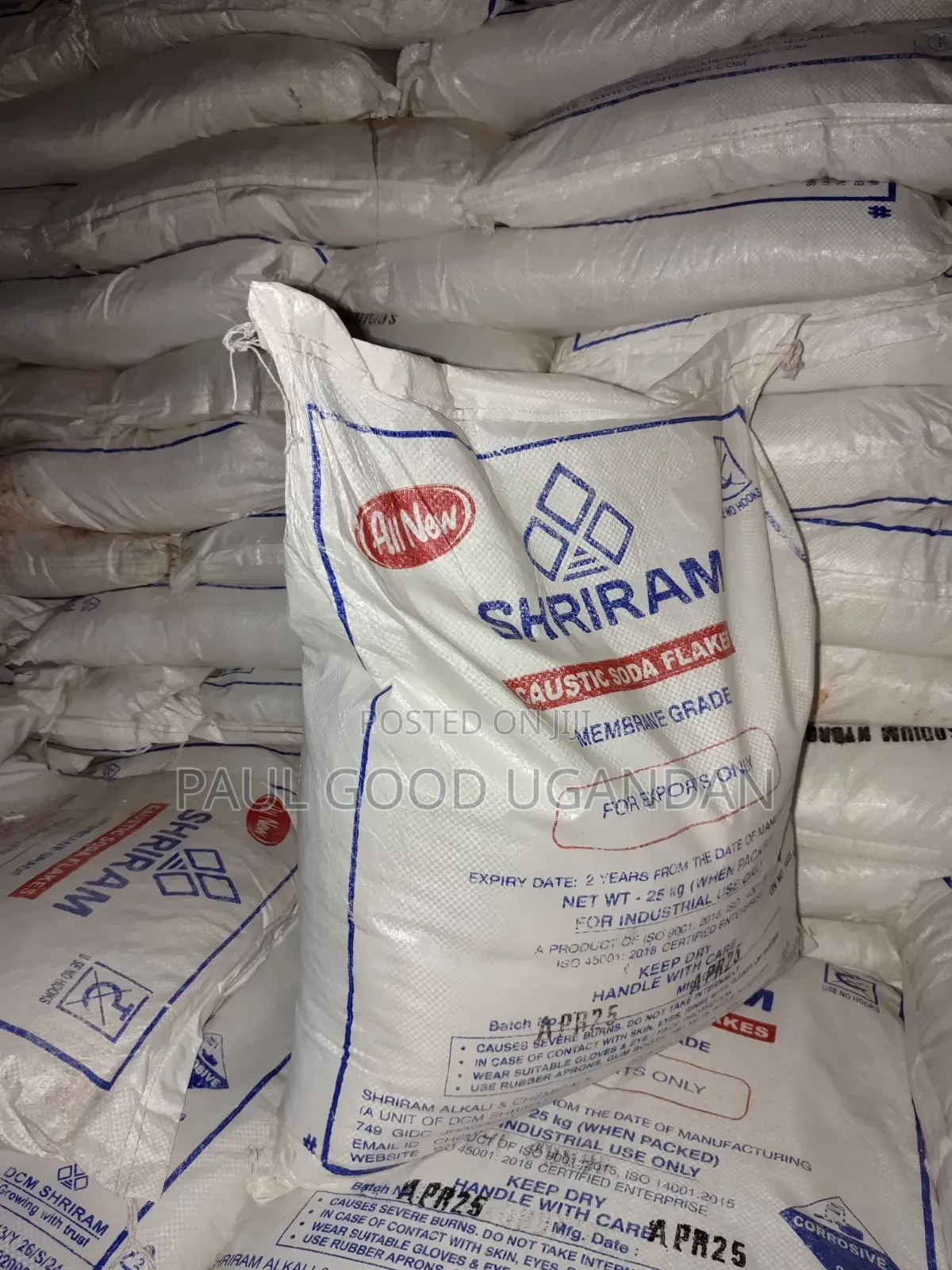 Shriram Caustic Soda (25kg)