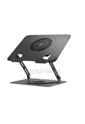 Green Lion Adjustable Laptop Stand With Cooling Fan