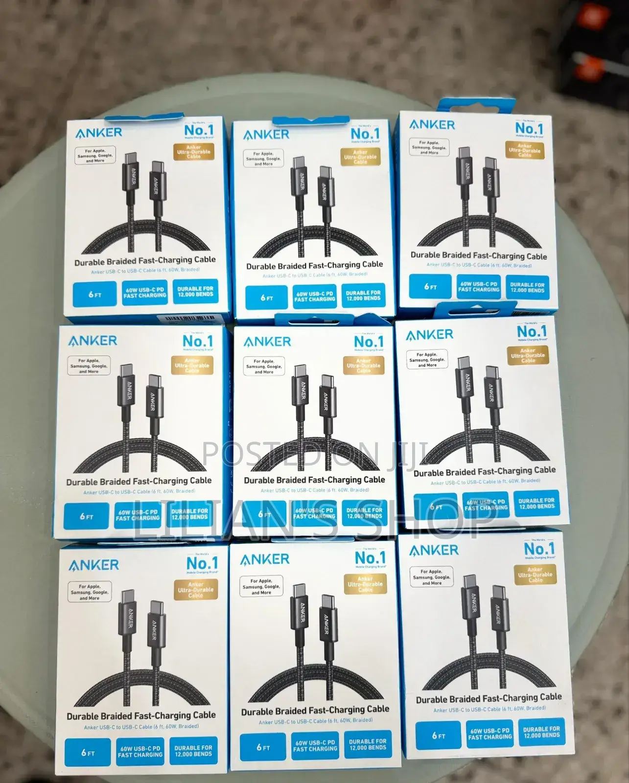 Anker C to C Durable Braided Fast Charging Cable
