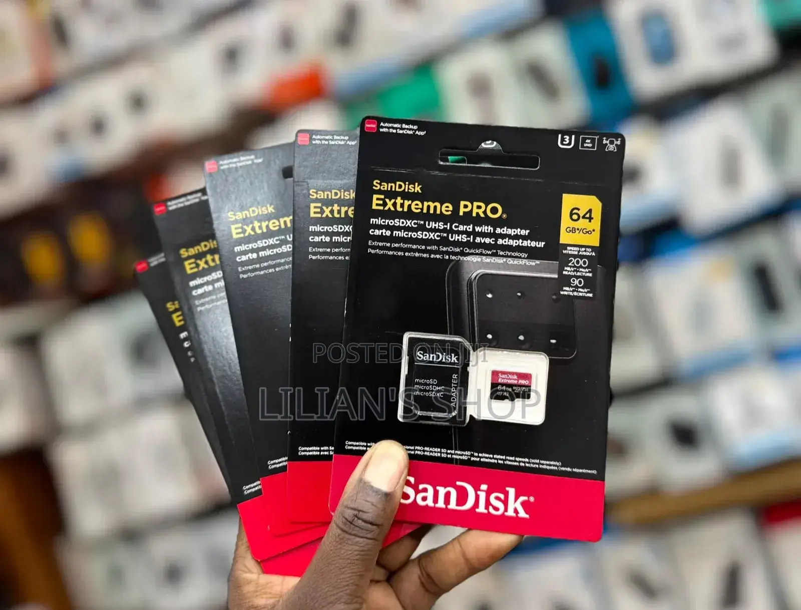Sandisk Extreme Pro Microsdxc Uhs-I Memory Cards 64gb