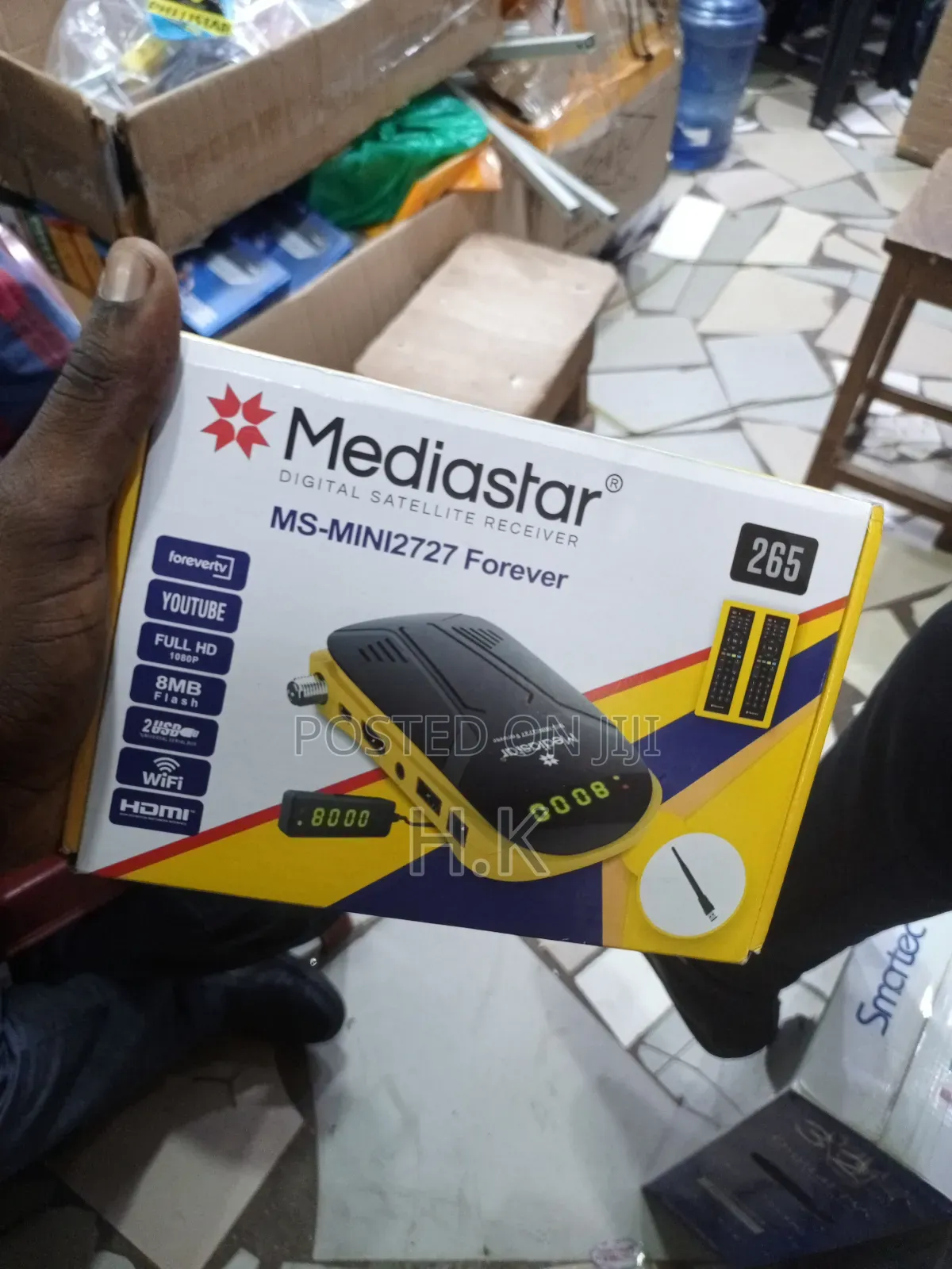 Mediastar Ms-Mini2727 Forever Digital Satellite Receiver.