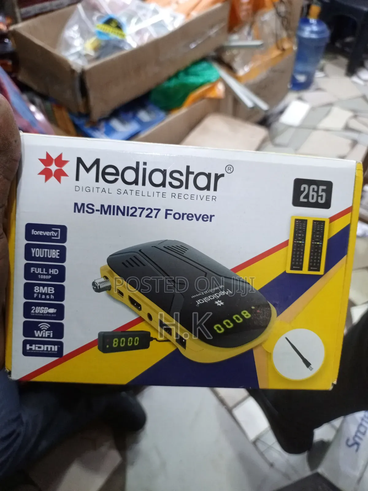 Mediastar Ms-Mini2727 Forever Digital Satellite Receiver.