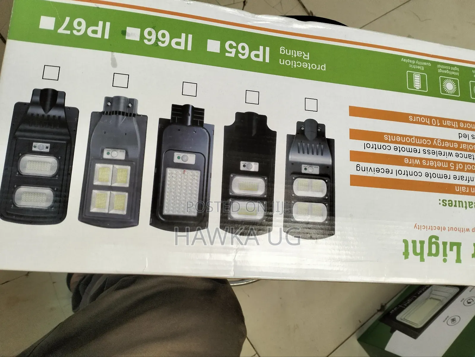 100w Solar Street Lights
