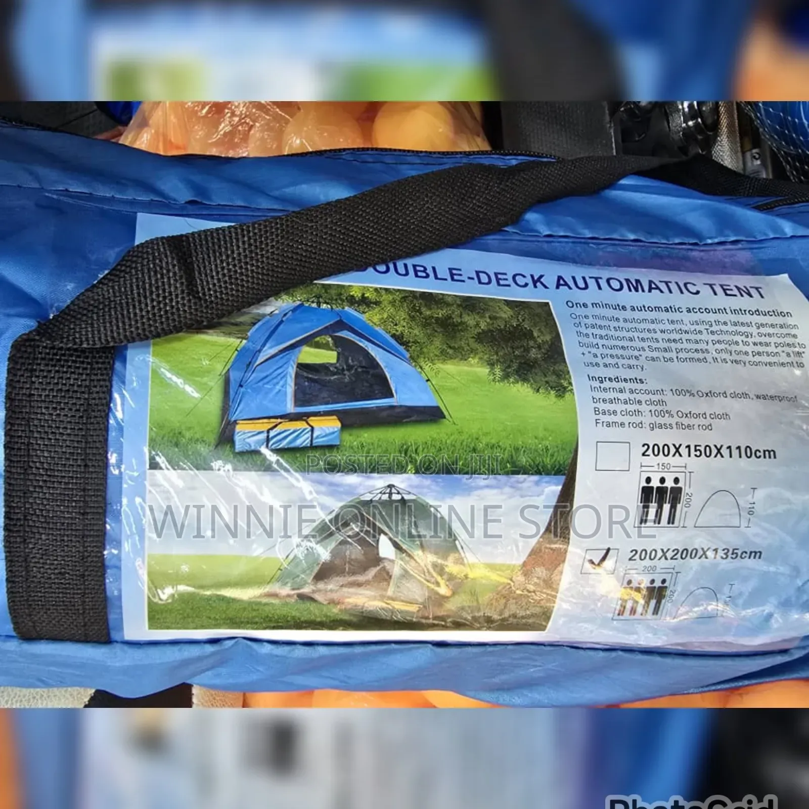 4 Pipo Automatic Tent