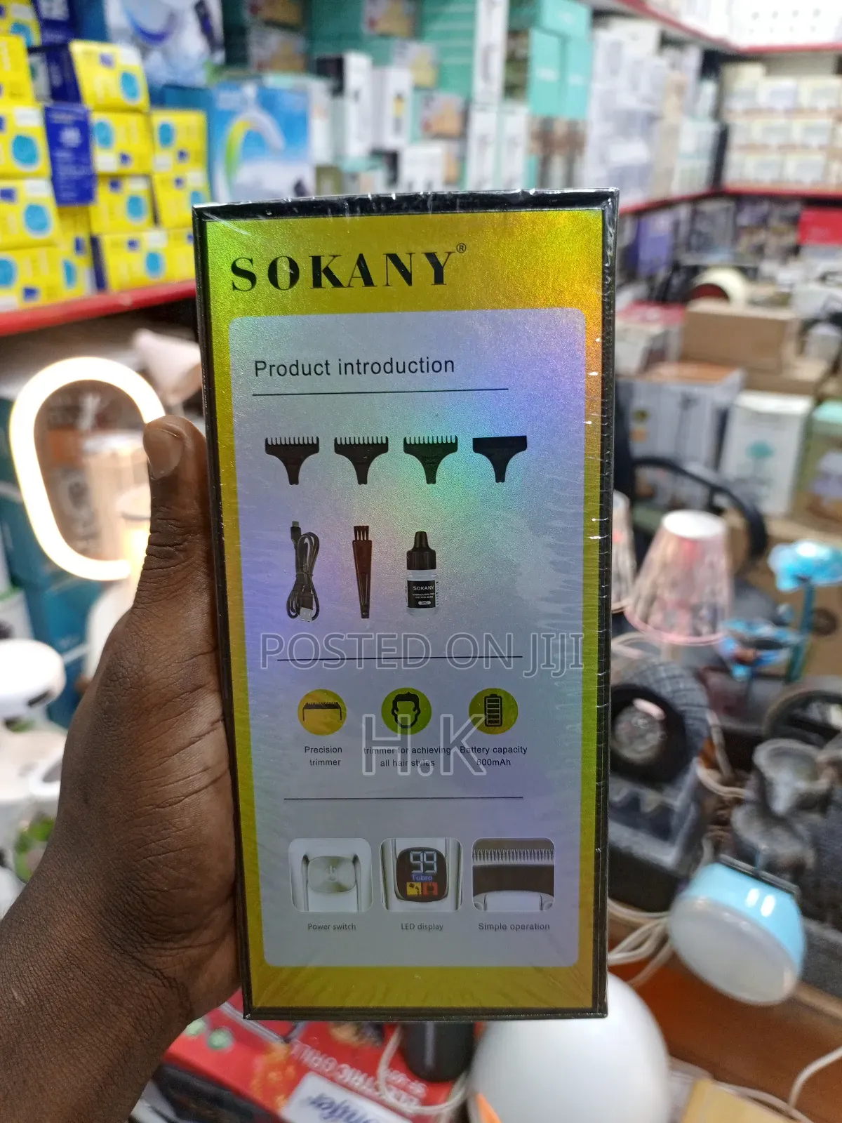 Sokany Sk-16064 Hair Clipper, a Rechargeable Electric Hair Clipper.
