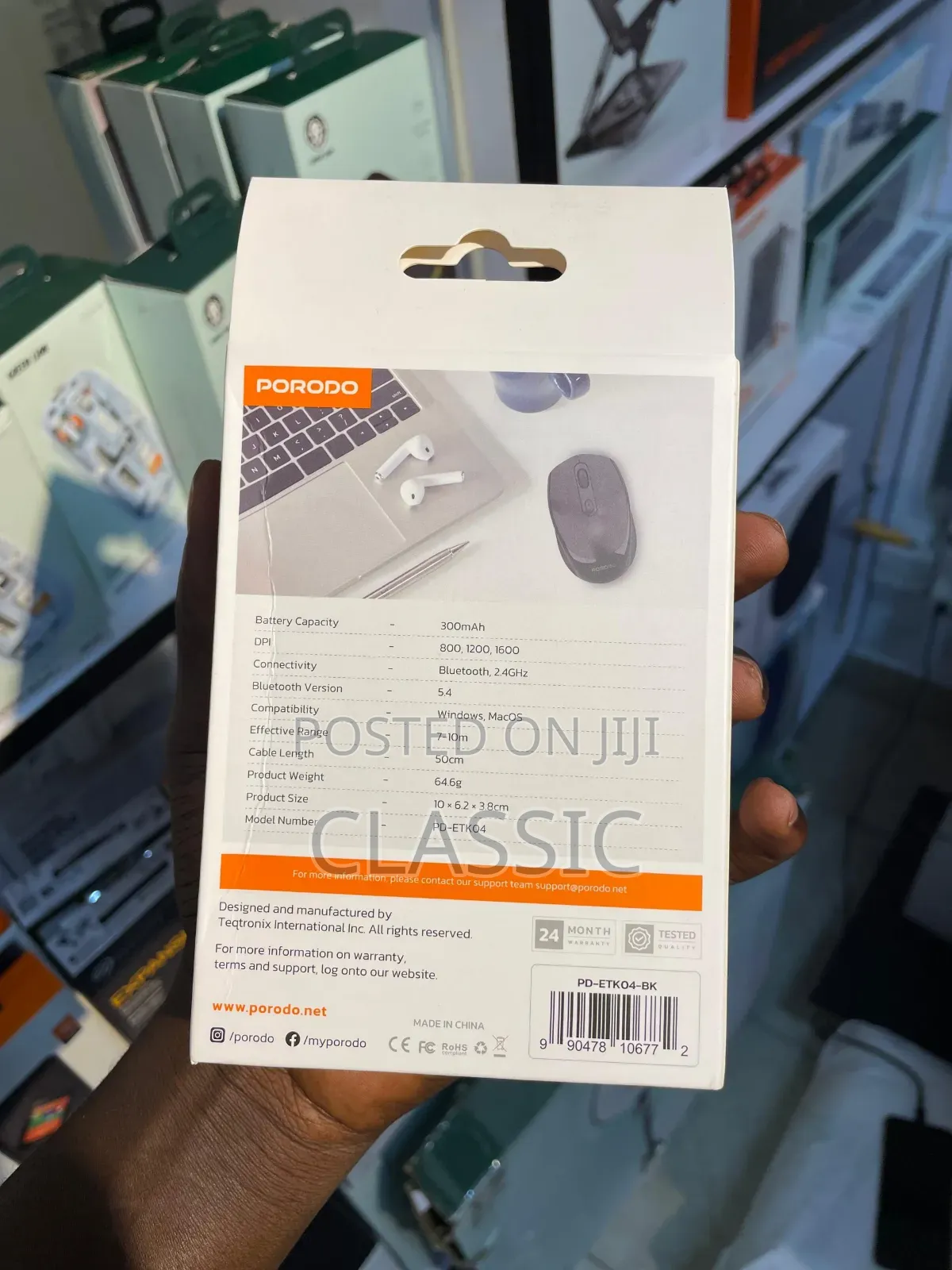 Porodo Wireless Mouse