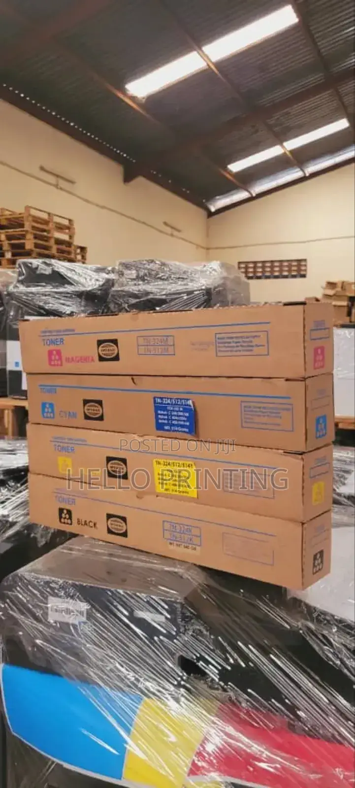 Bizhub Tn-324y Yellow Printing Toner Cartridge
