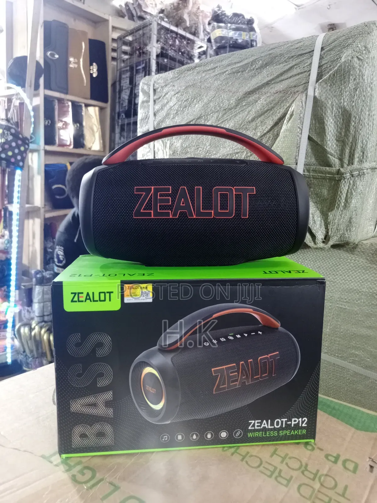Zealot P12 60w Powerful Subwoofer Wireless Bluetooth Speaker