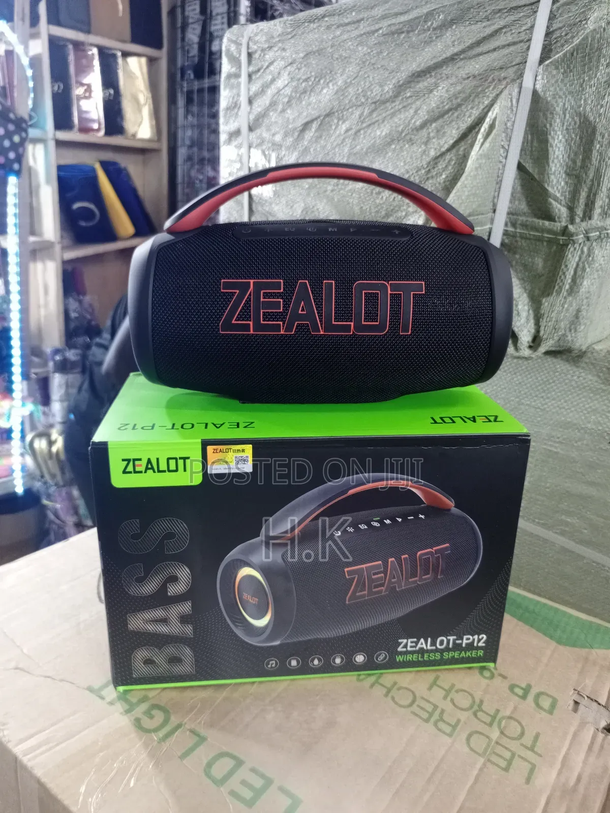 Zealot P12 60w Powerful Subwoofer Wireless Bluetooth Speaker