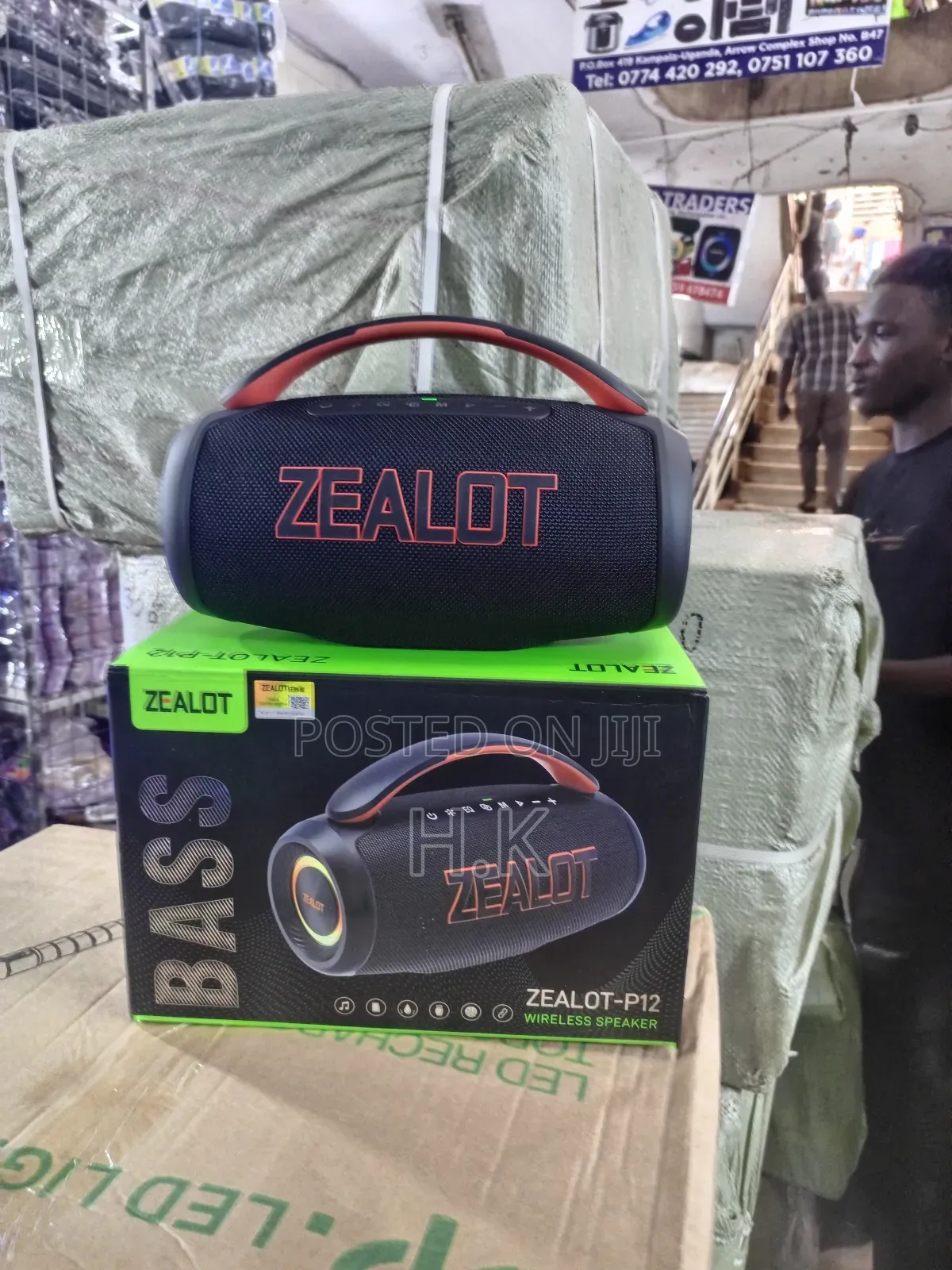 Zealot P12 60w Powerful Subwoofer Wireless Bluetooth Speaker