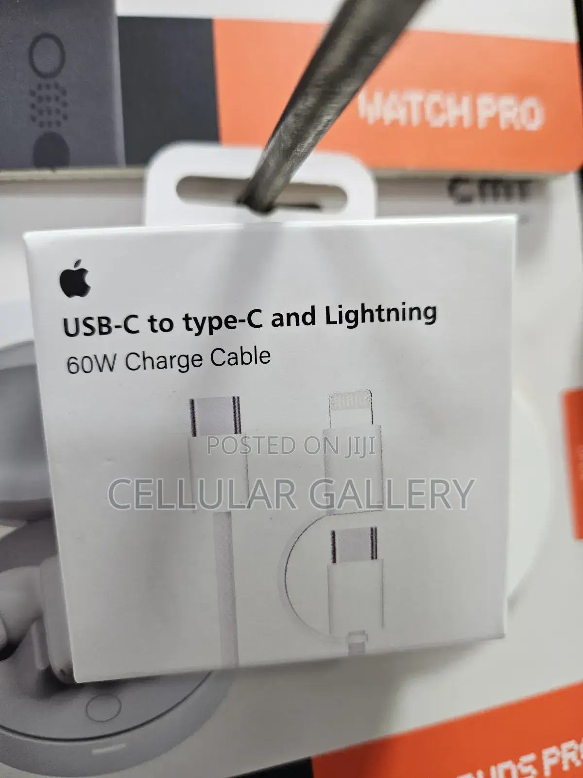 Usb-C to Type-C and Lightning 60w Charging Cable