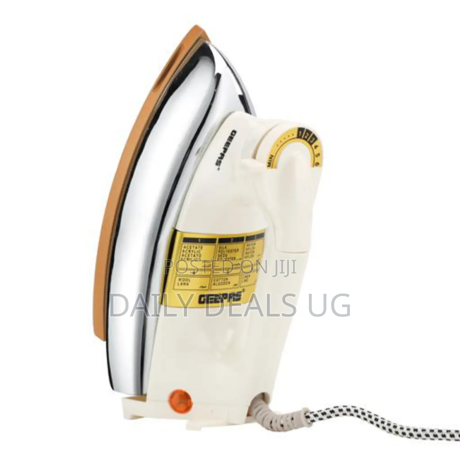 1200w Automatic Weight Dry Iron Geepas Gdi23011