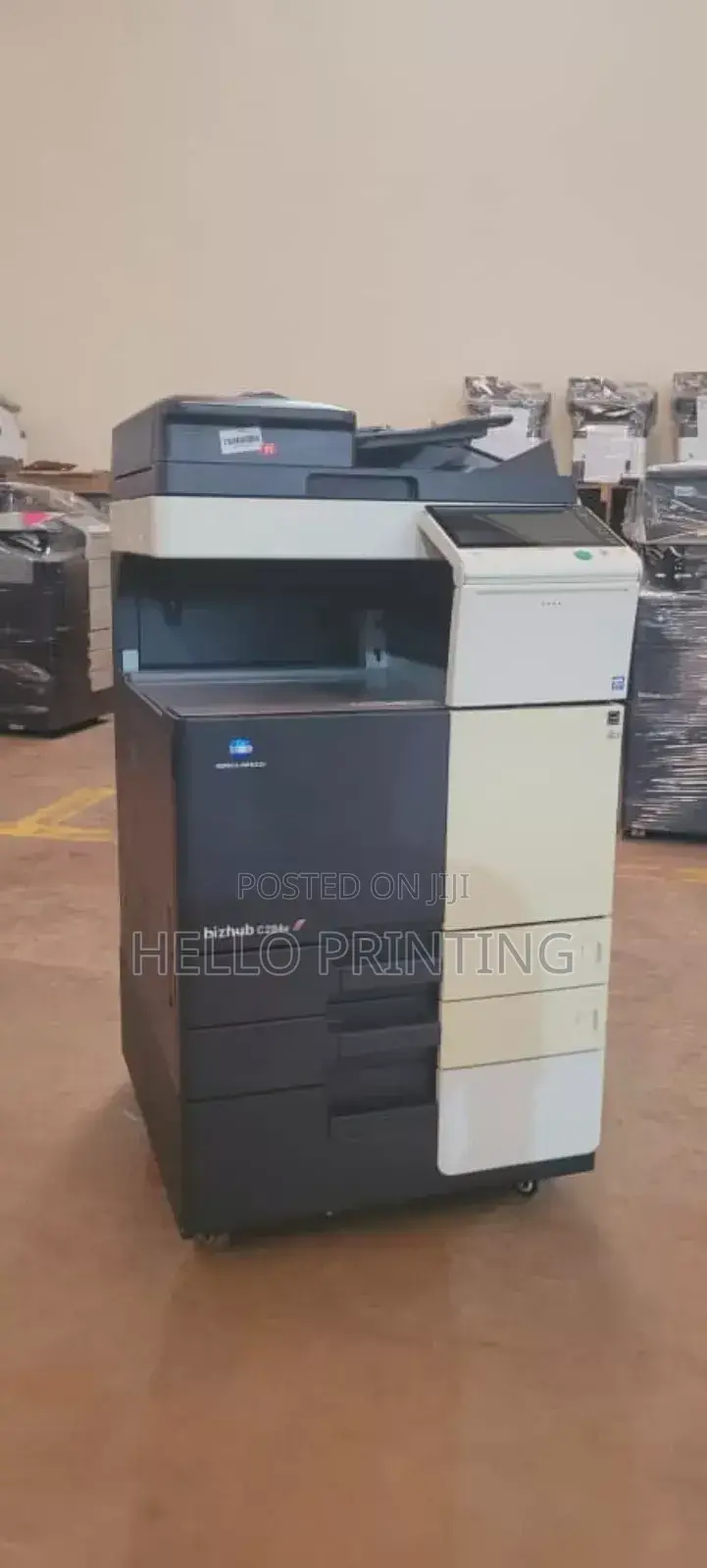 Say Hello to Effortless Printing - Bizhub C284e