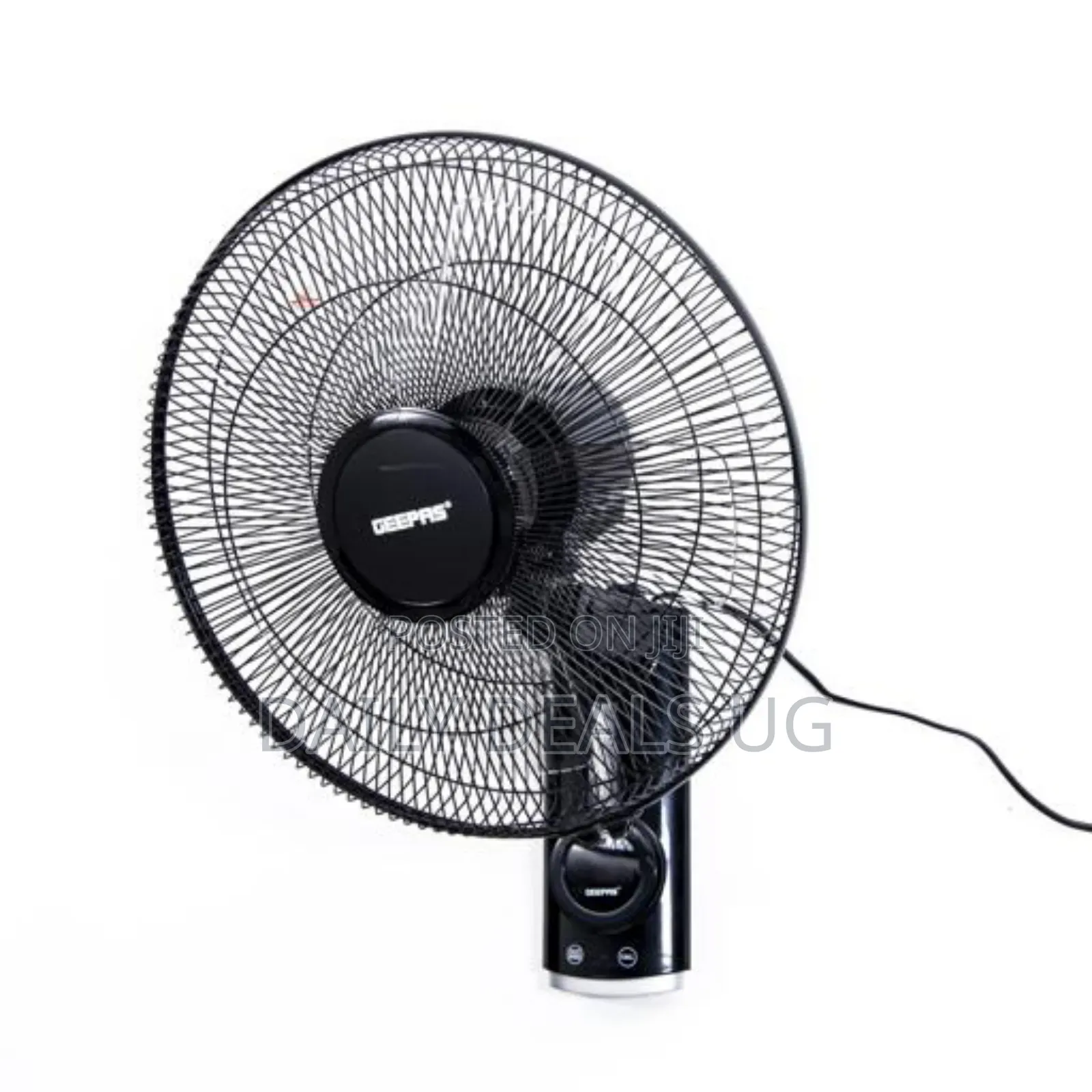 Geepas 16-Inch Wall Fan 60w -3 Speed Settings