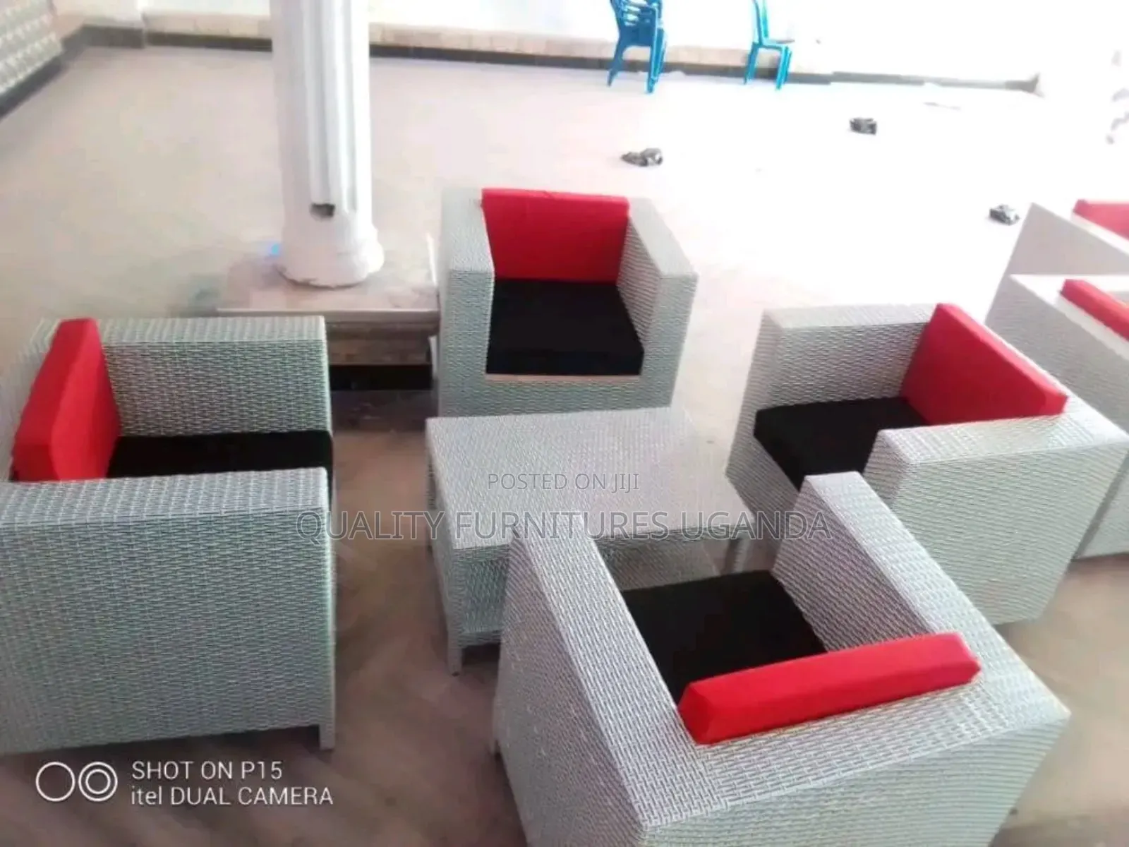 4 Sitter Outdoor Rattan Chairs