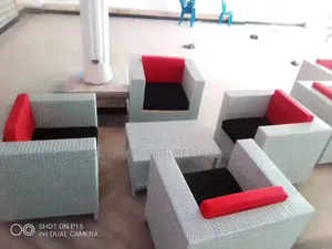 4 Sitter Outdoor Rattan Chairs