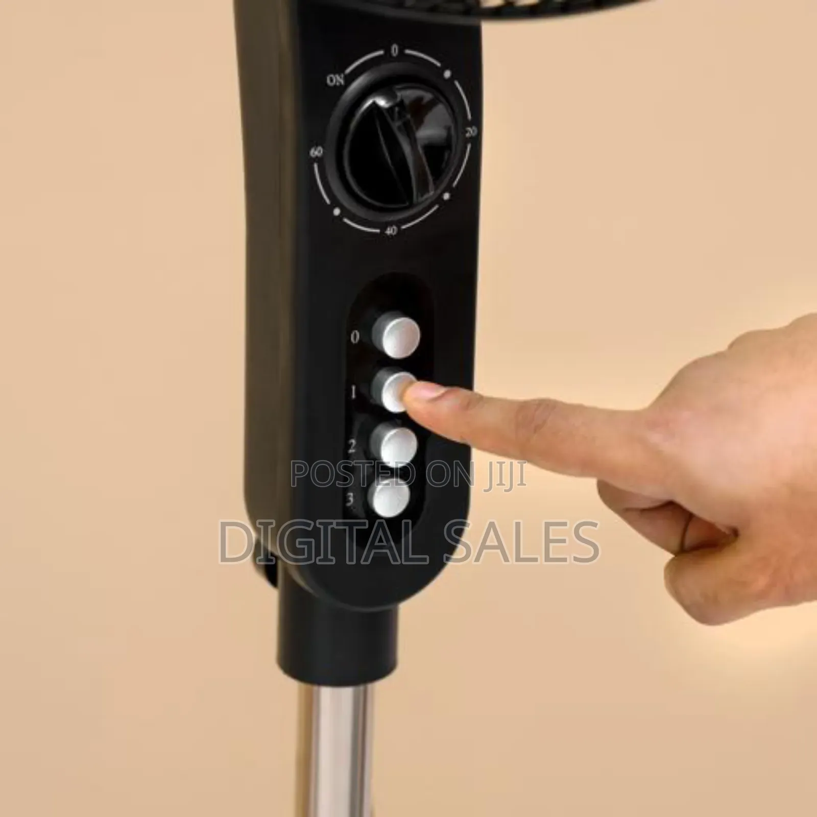 Geepas Stand Fan Gf9488n Supper Silient and 2years Warranty