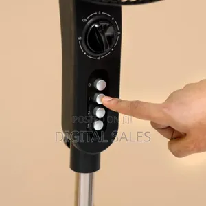 Geepas Stand Fan Gf9488n Supper Silient and 2years Warranty