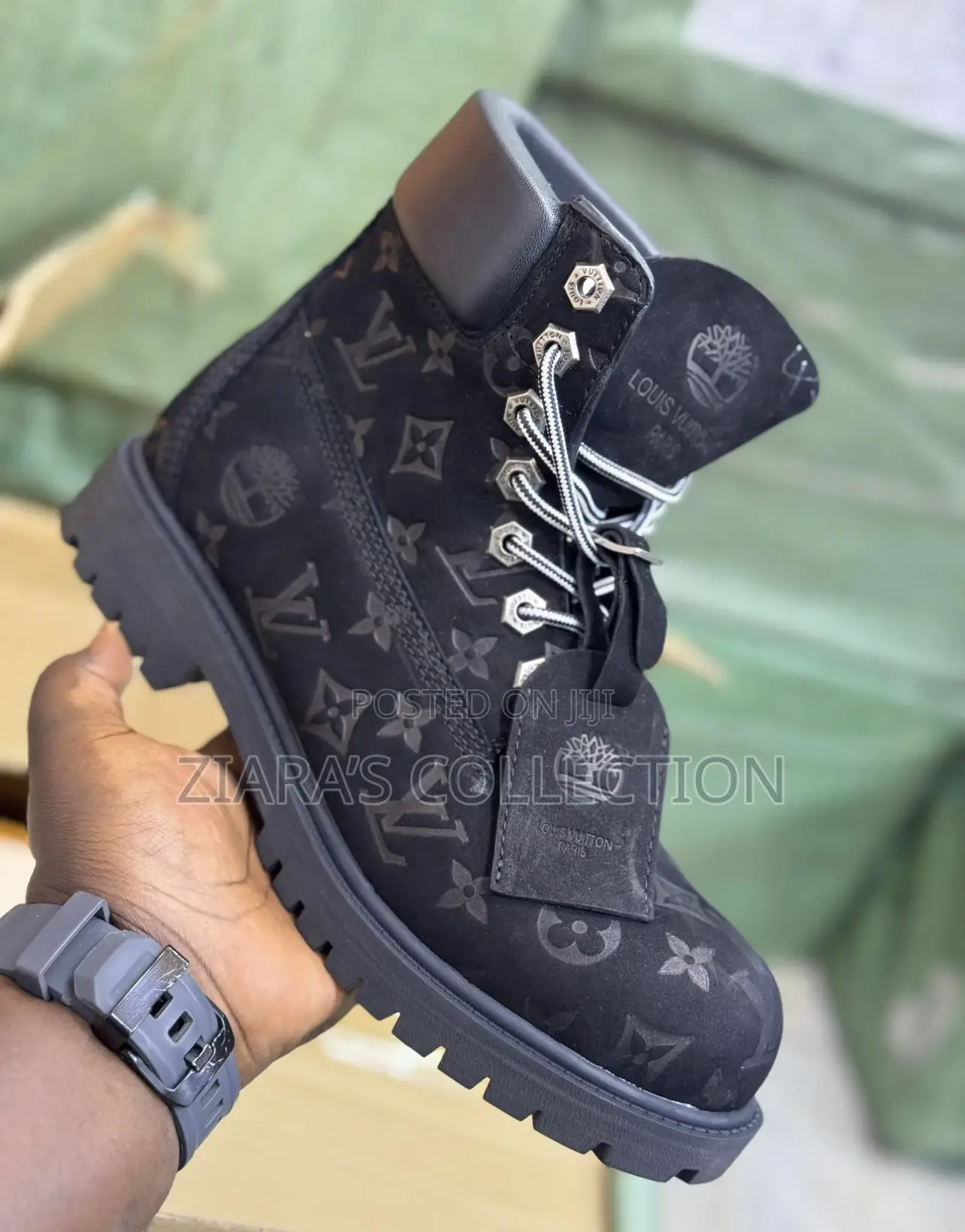 Authentic Timberland Luis Vuitton Boots