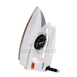 Geepas Gdi7729 Dry Iron With Non-Stickteflon Coated Plate