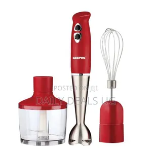 Geepas 400w Hand Blender Ghb6136