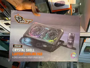 Porodo Crystal Shell Laptop Cooling Stand