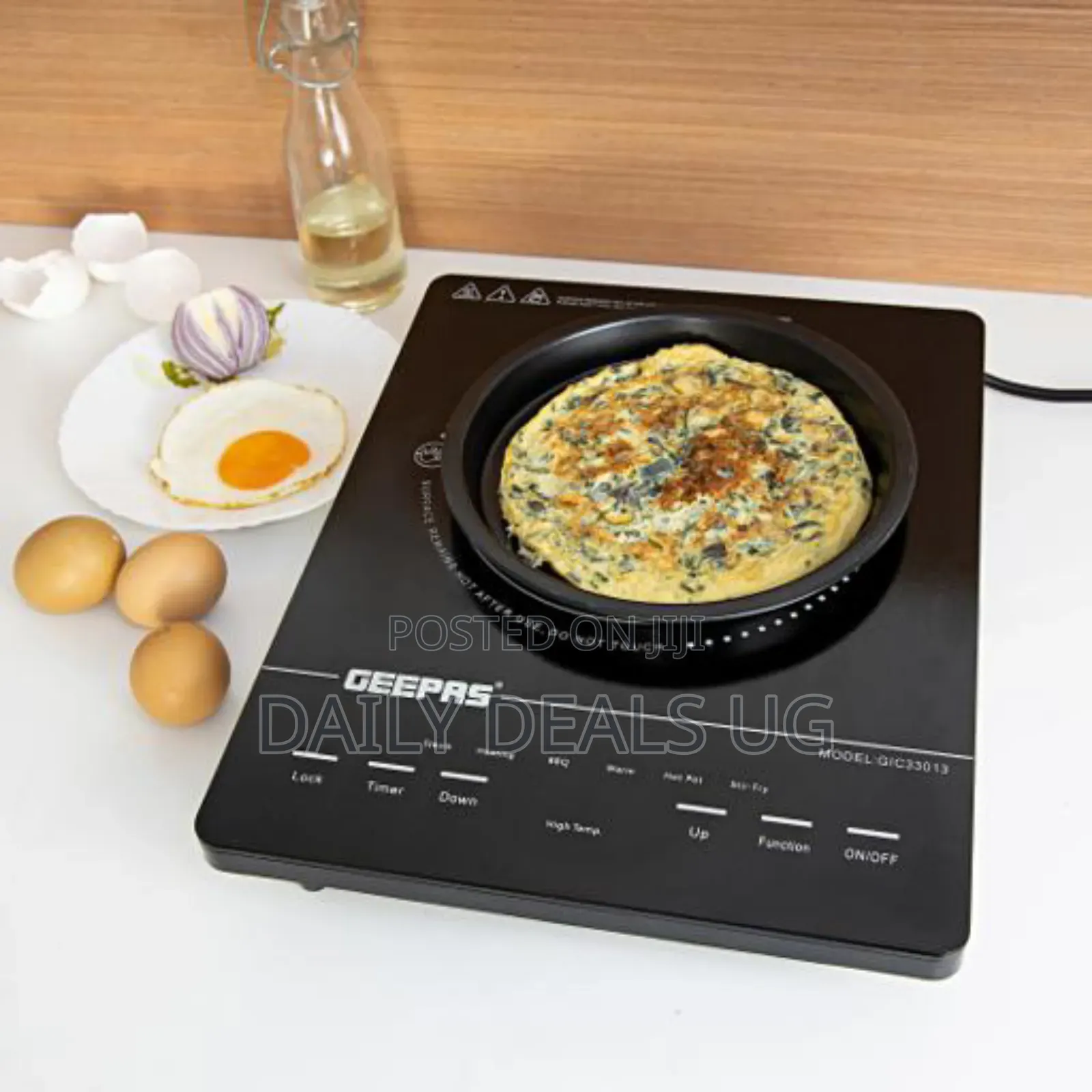 Geepas 4 Digits Led Digital Infrared Cooker