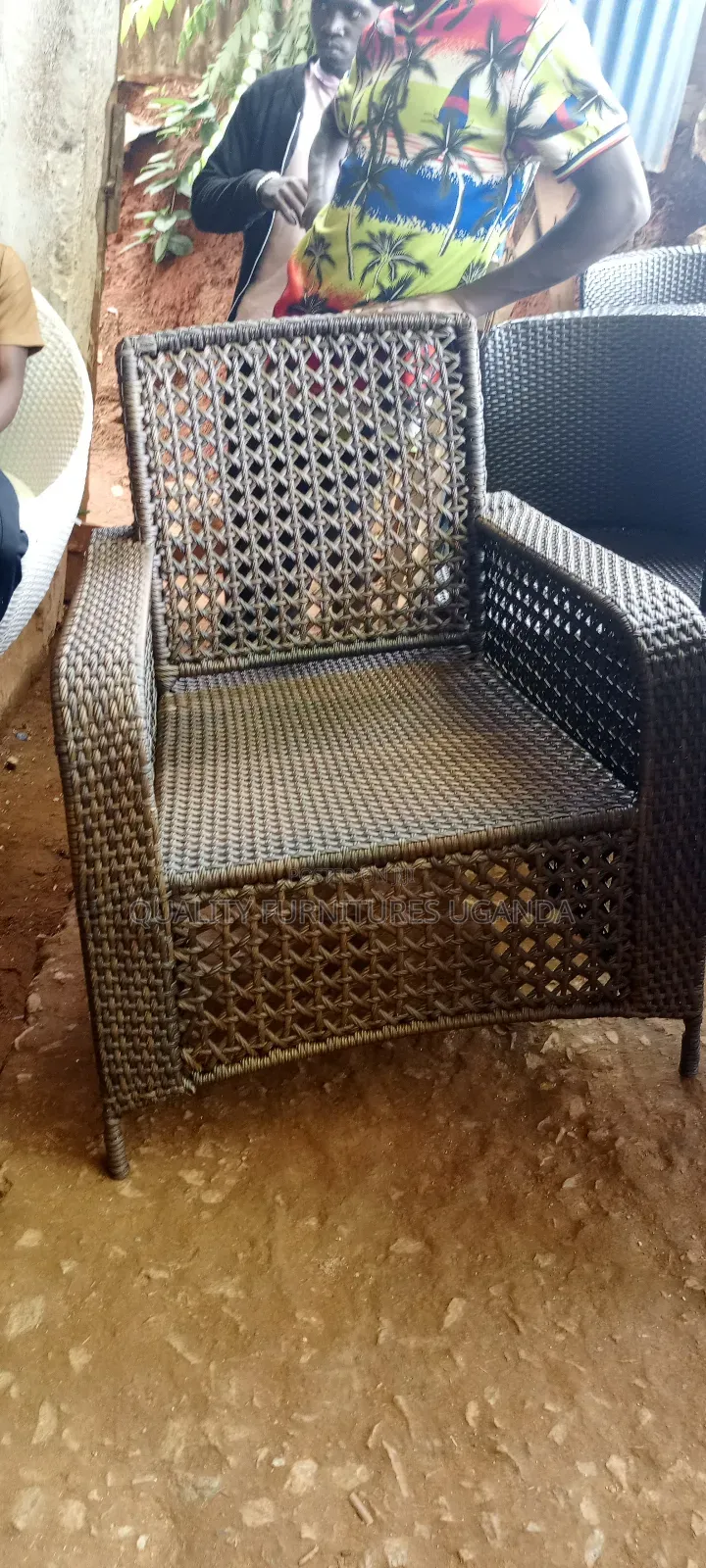 Single Seater Dad's Rattan Chair