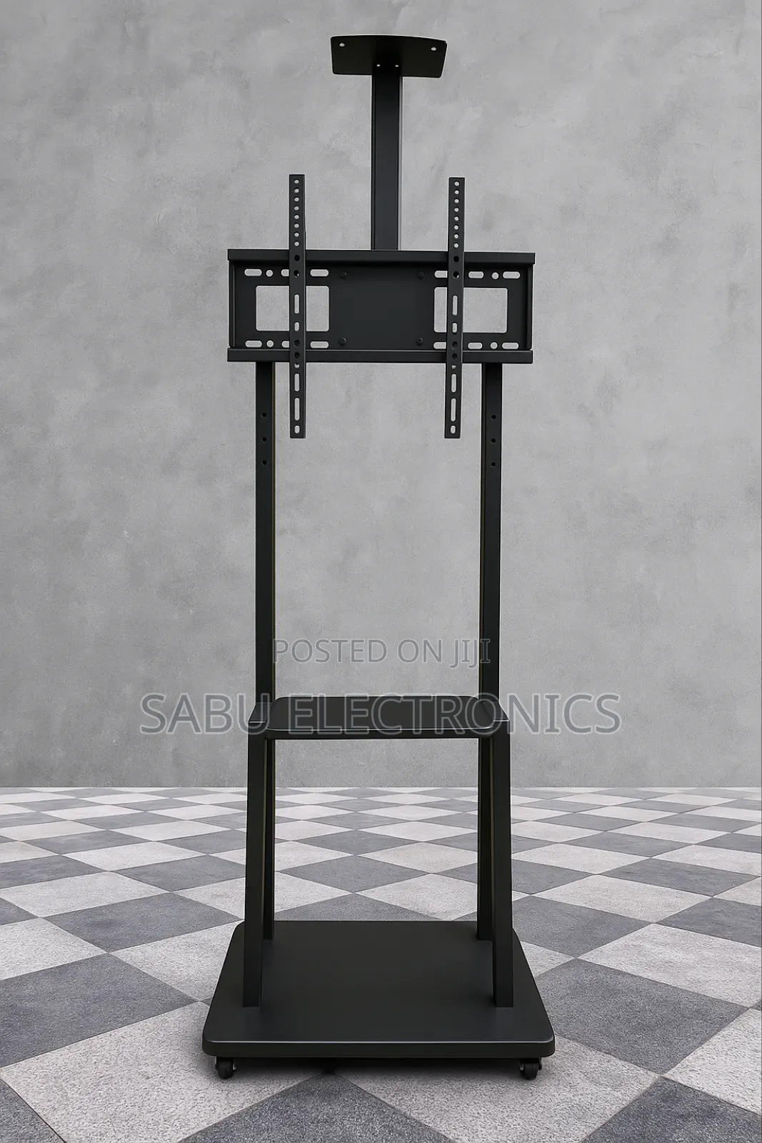 Movable Floor Tv Mount With Wheels | 32"–75" Universal Stand