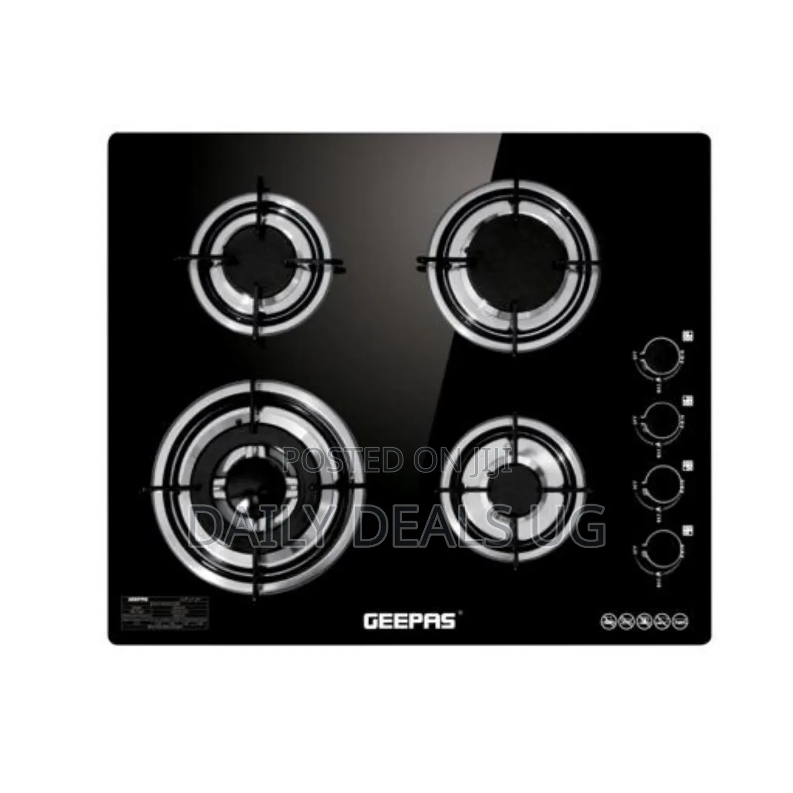 Geepas Gk4410 4-Burner Gas Cooker