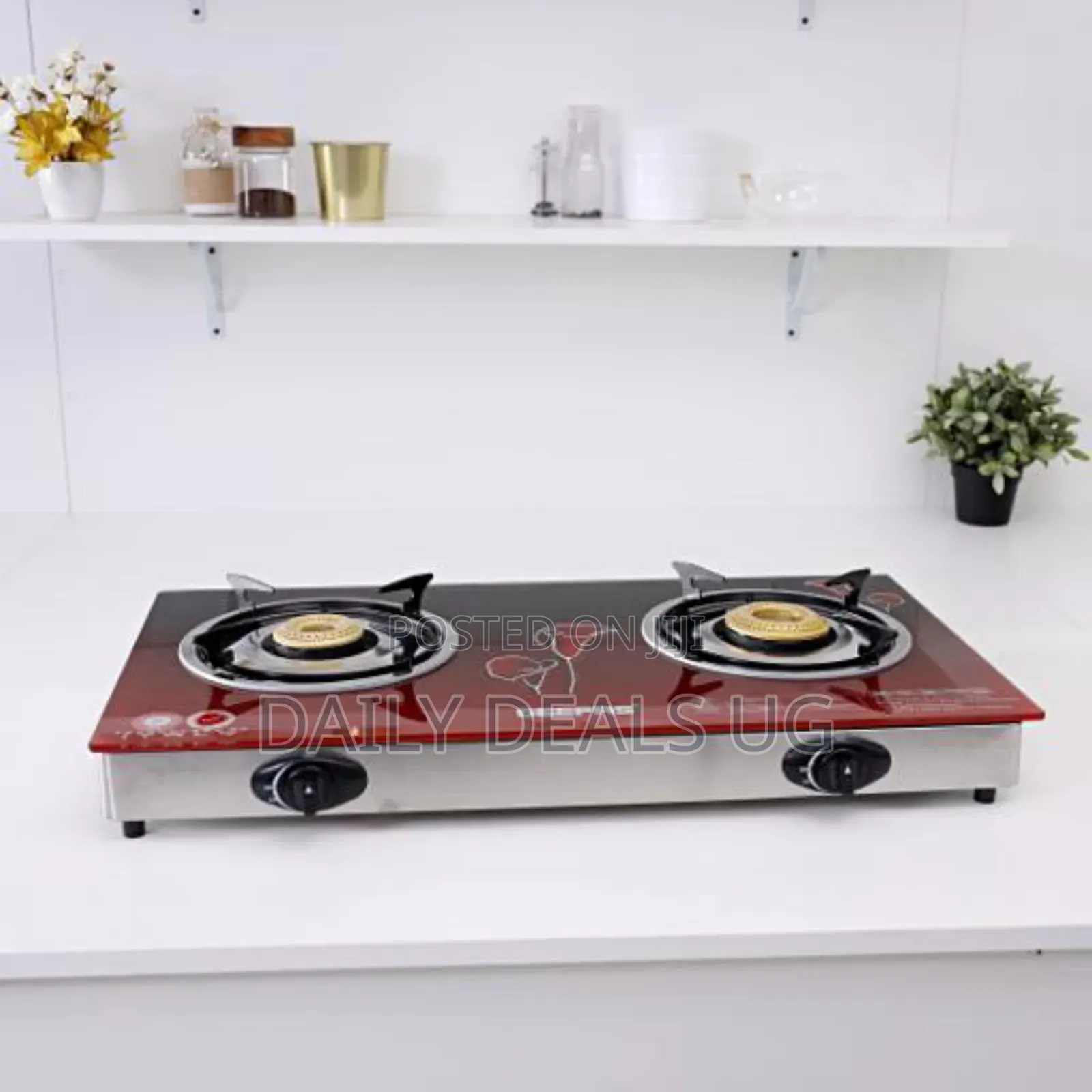2-Burner Gas Stove Geepas Gk5602