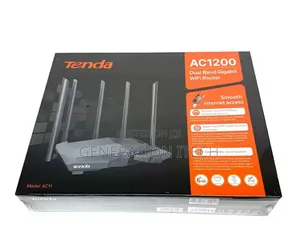 Tenda Gigabit Router - Ac 1200mbps Dual Band 2.4ghz/5g Wifi