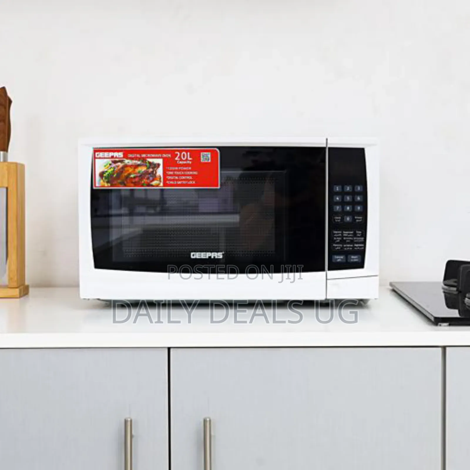 Geepas Gmo1895 20l 1200w Digital Microwave Oven