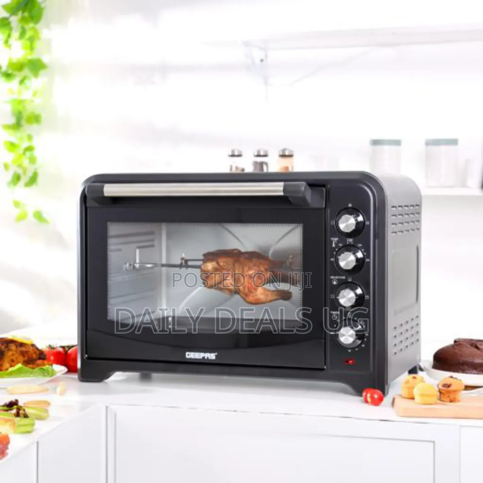 60l Electric Oven Geepas Go4401n