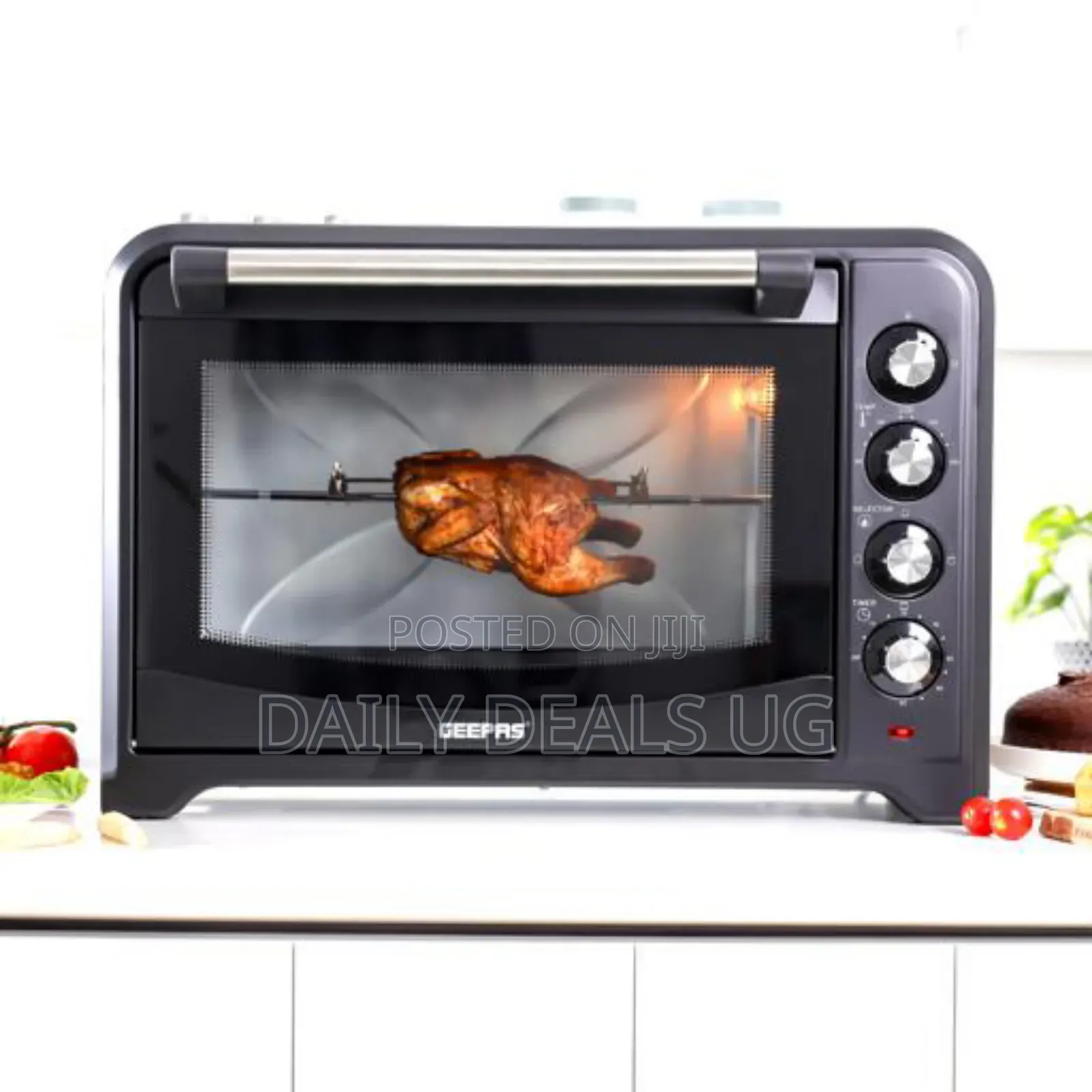 60l Electric Oven Geepas Go4401n