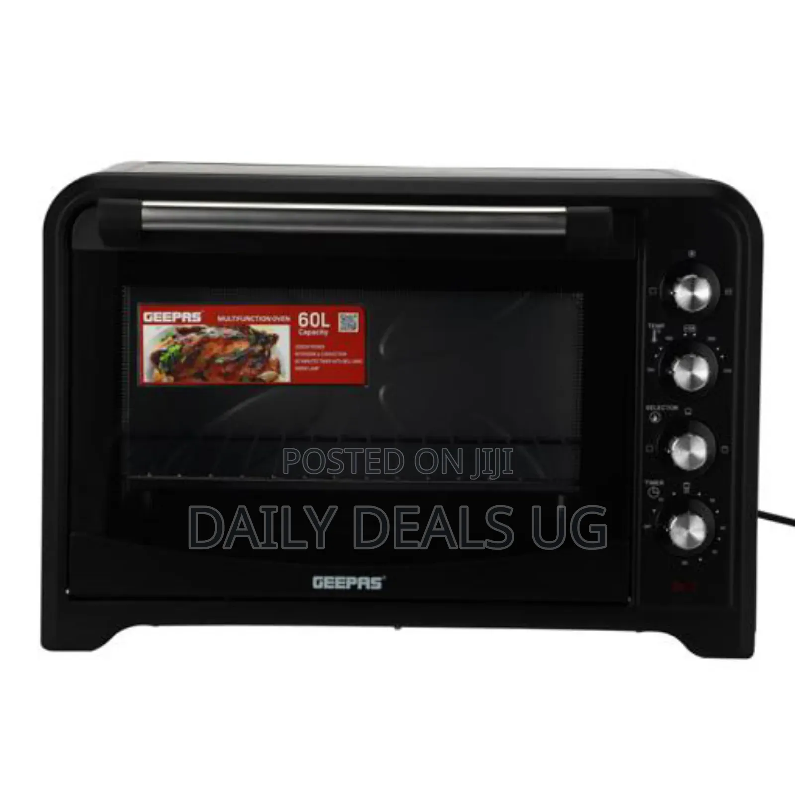 60l Electric Oven Geepas Go4401n