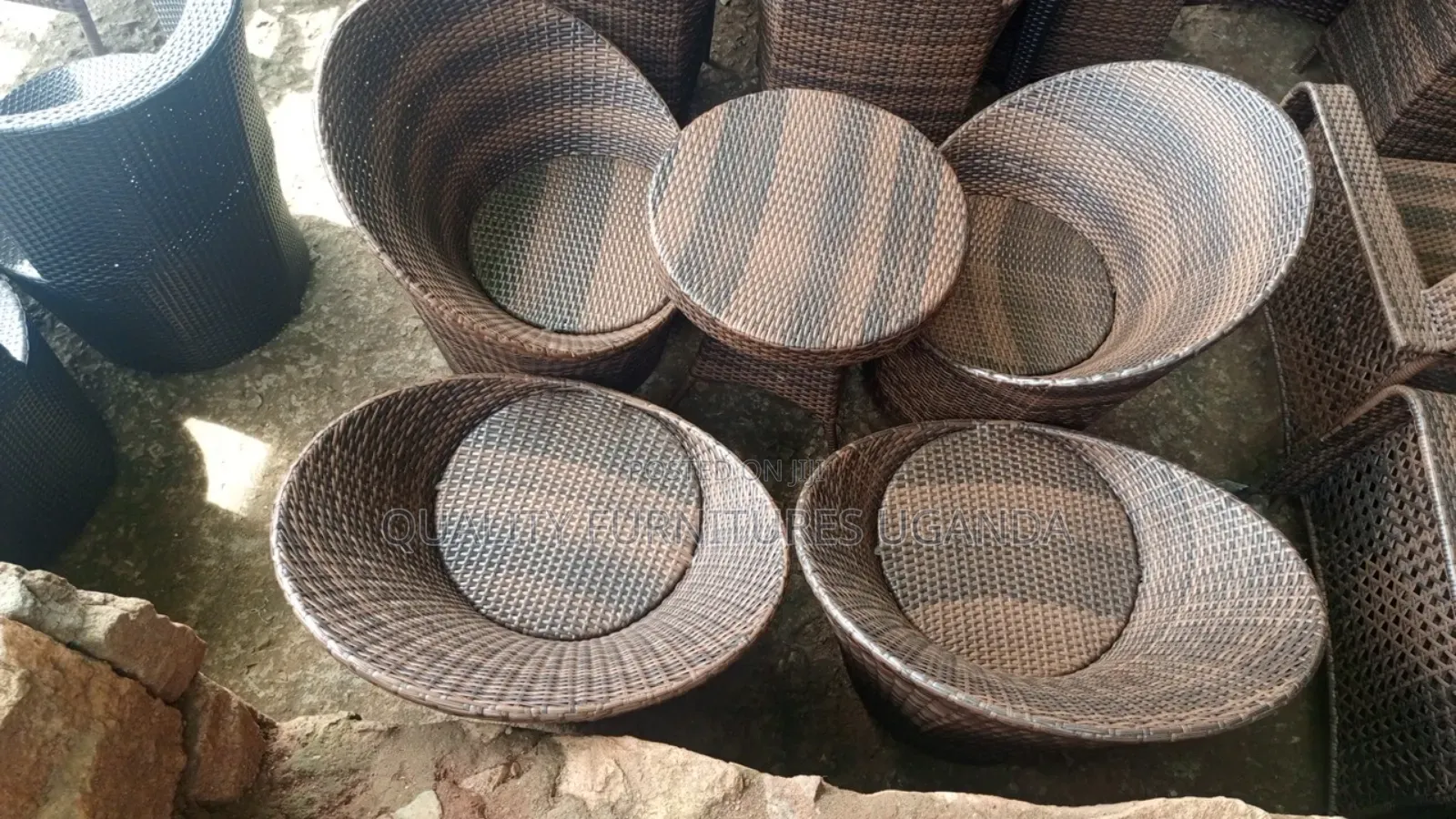 Bar Rattan Chairs
