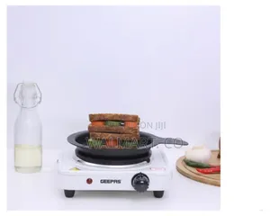 1000w Geepas Single Hot Plate for Flexible and Precise Table Cooking