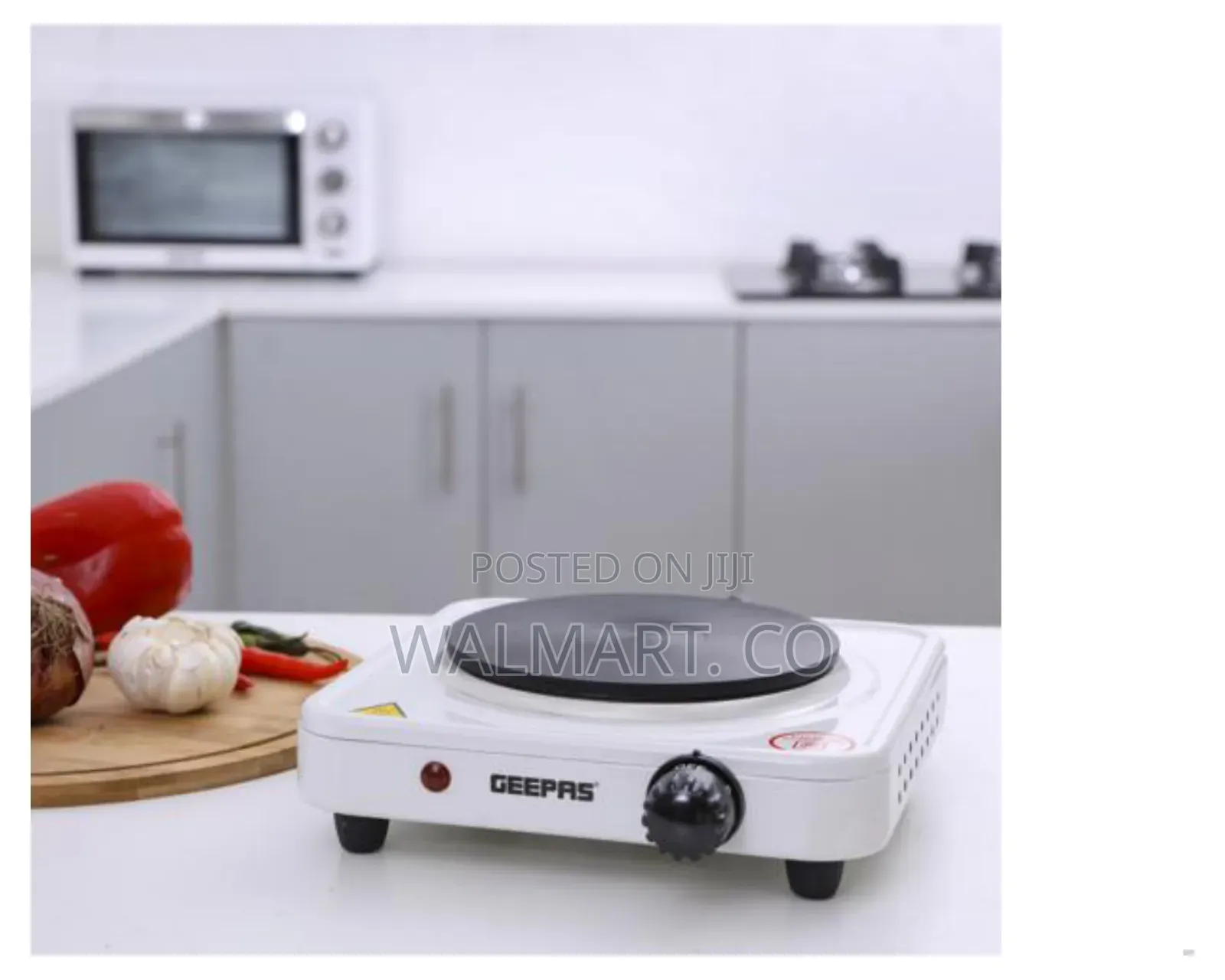 1000w Geepas Single Hot Plate for Flexible and Precise Table Cooking