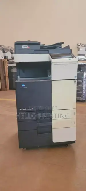Secure Print With Password Access -Bizhub C284e