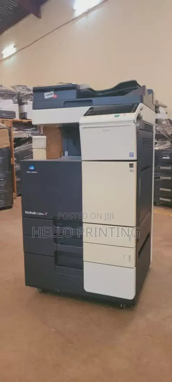 Tailored for High -Demand Users -Bizhub C284e.