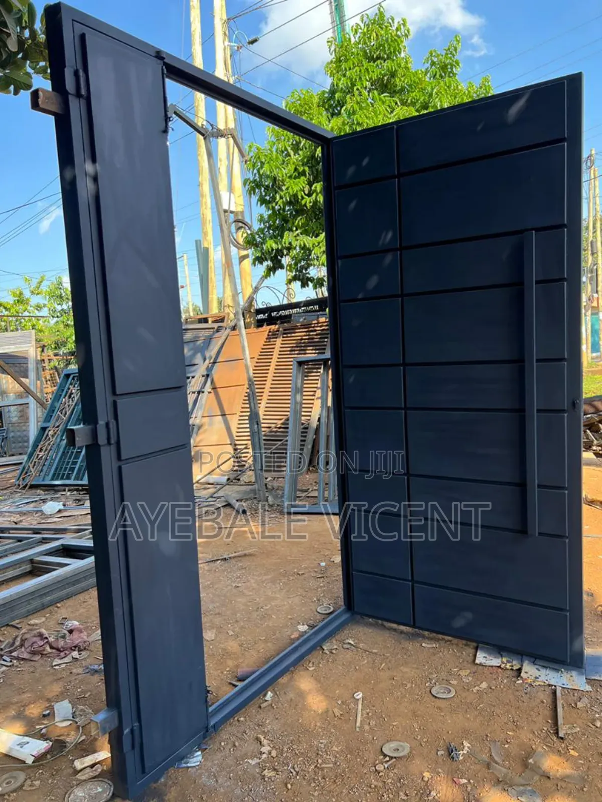 Security Double Opening Door