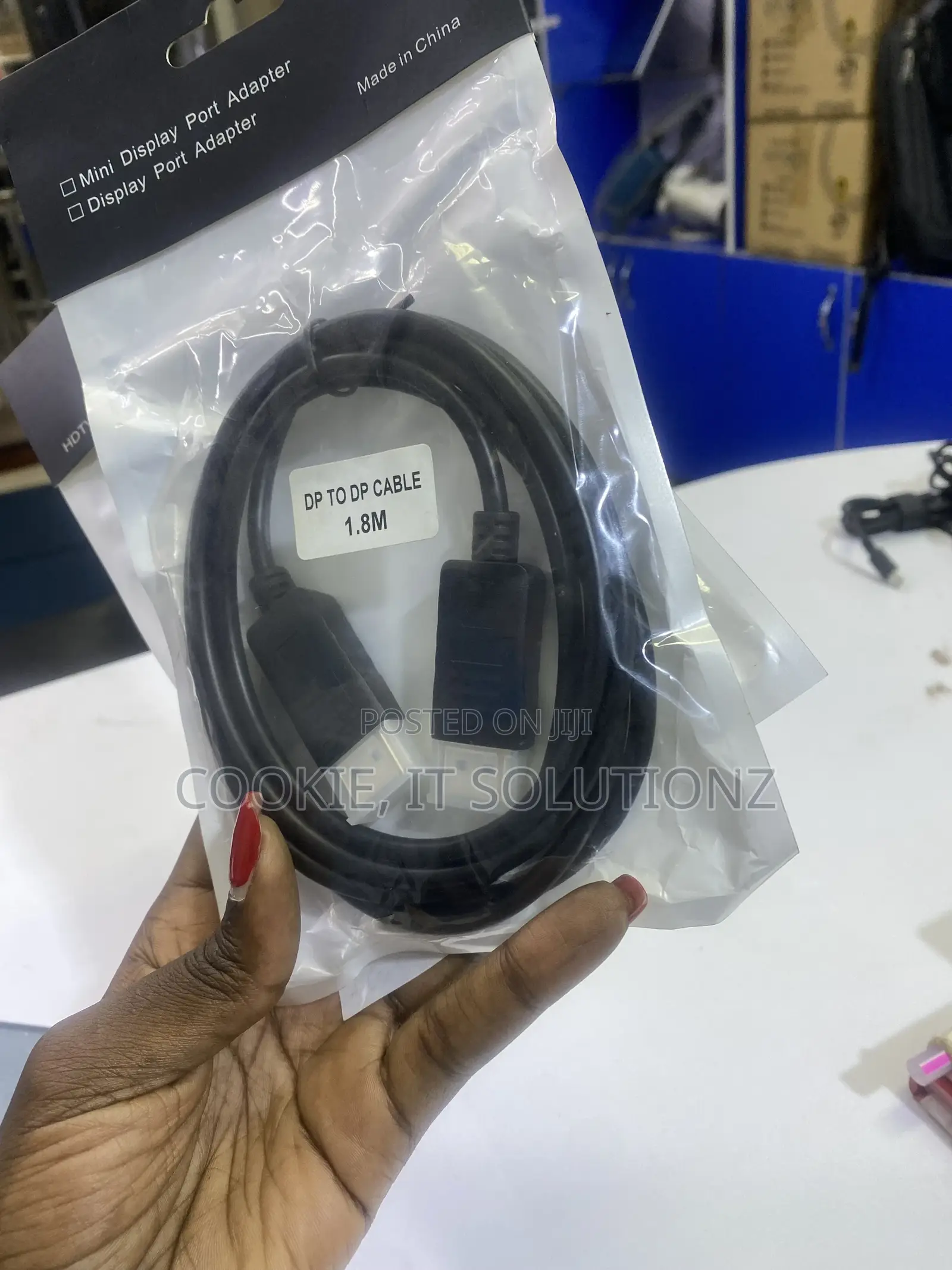 Dp to Dp 1.8m Adapter