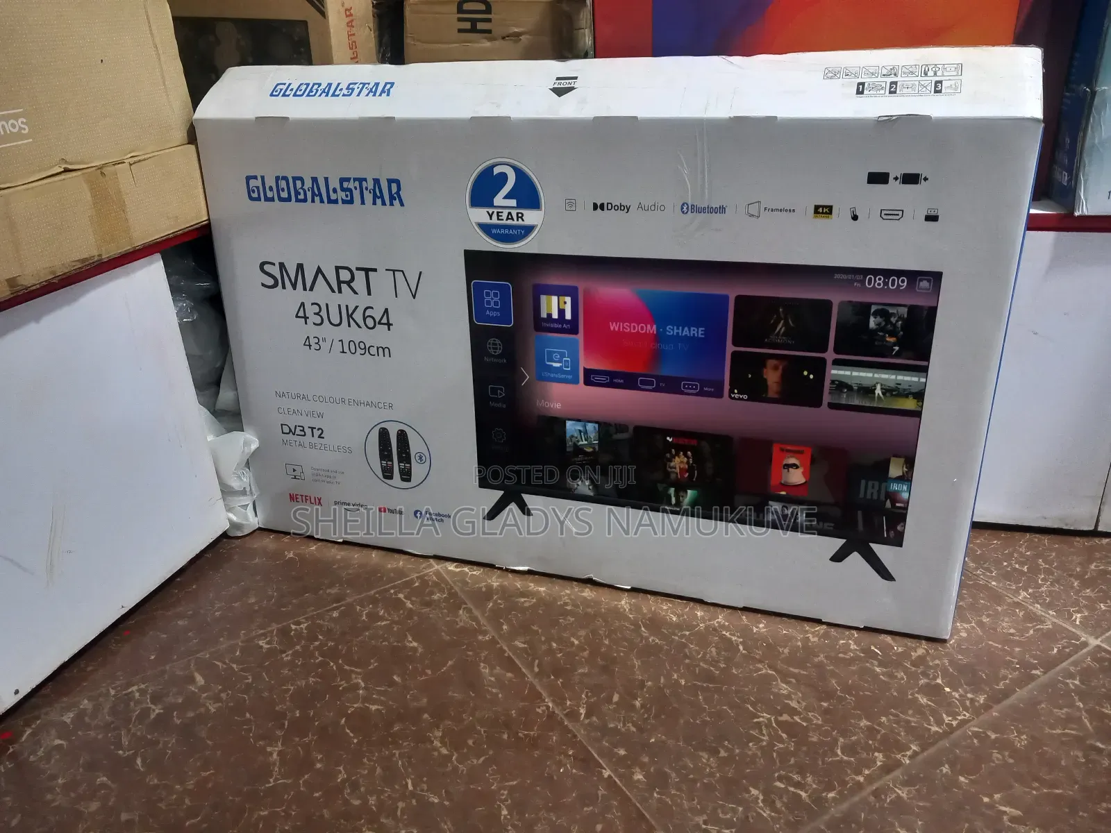 43 Inches Globalstar