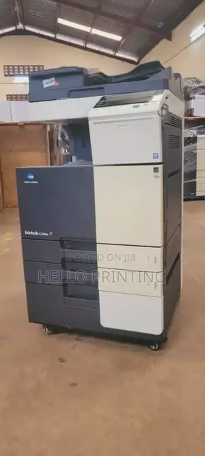 Just Plug in and Start Printing - Bizhub C284e.