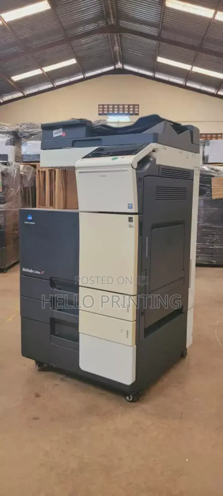 Strong Build, Smooth Running- Bizhub C284e.