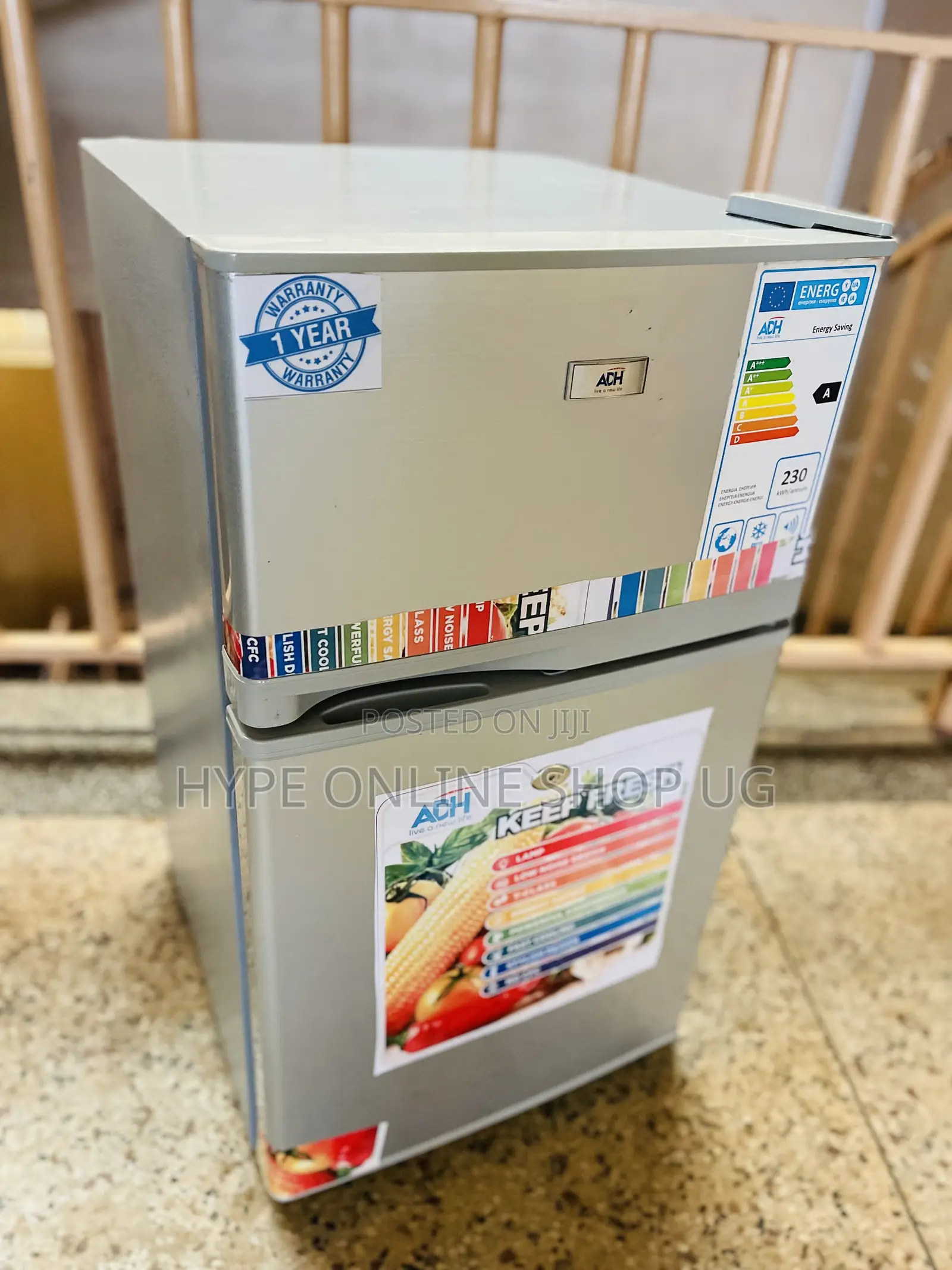 120l Adh Imported Double Door Fridge