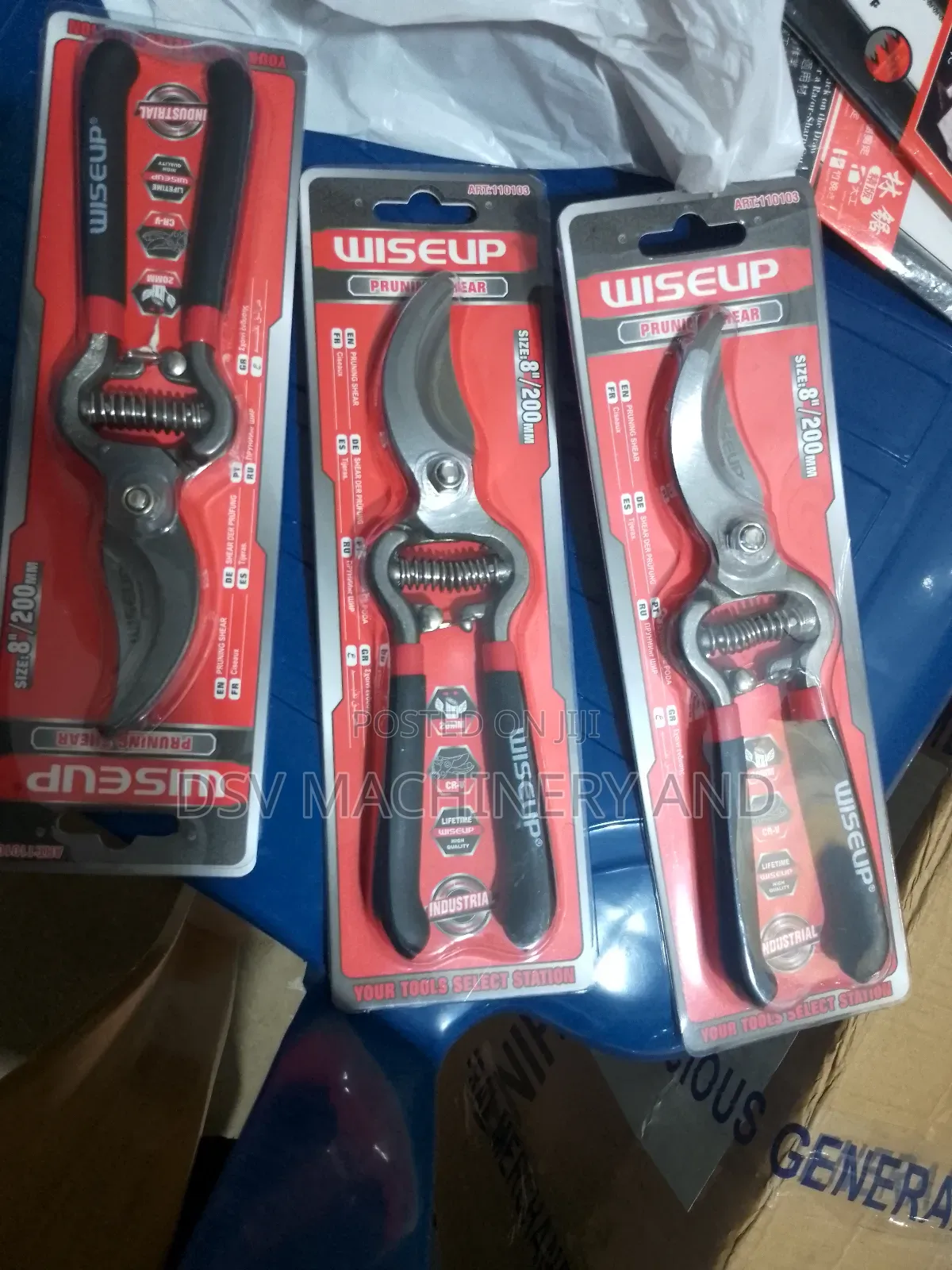 Pruning Shears/Secateurs 8"/8 Inches