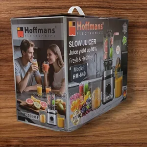 Hoffmans Hm-640 Slow Juicer - 96% Juice Yield 300w Power