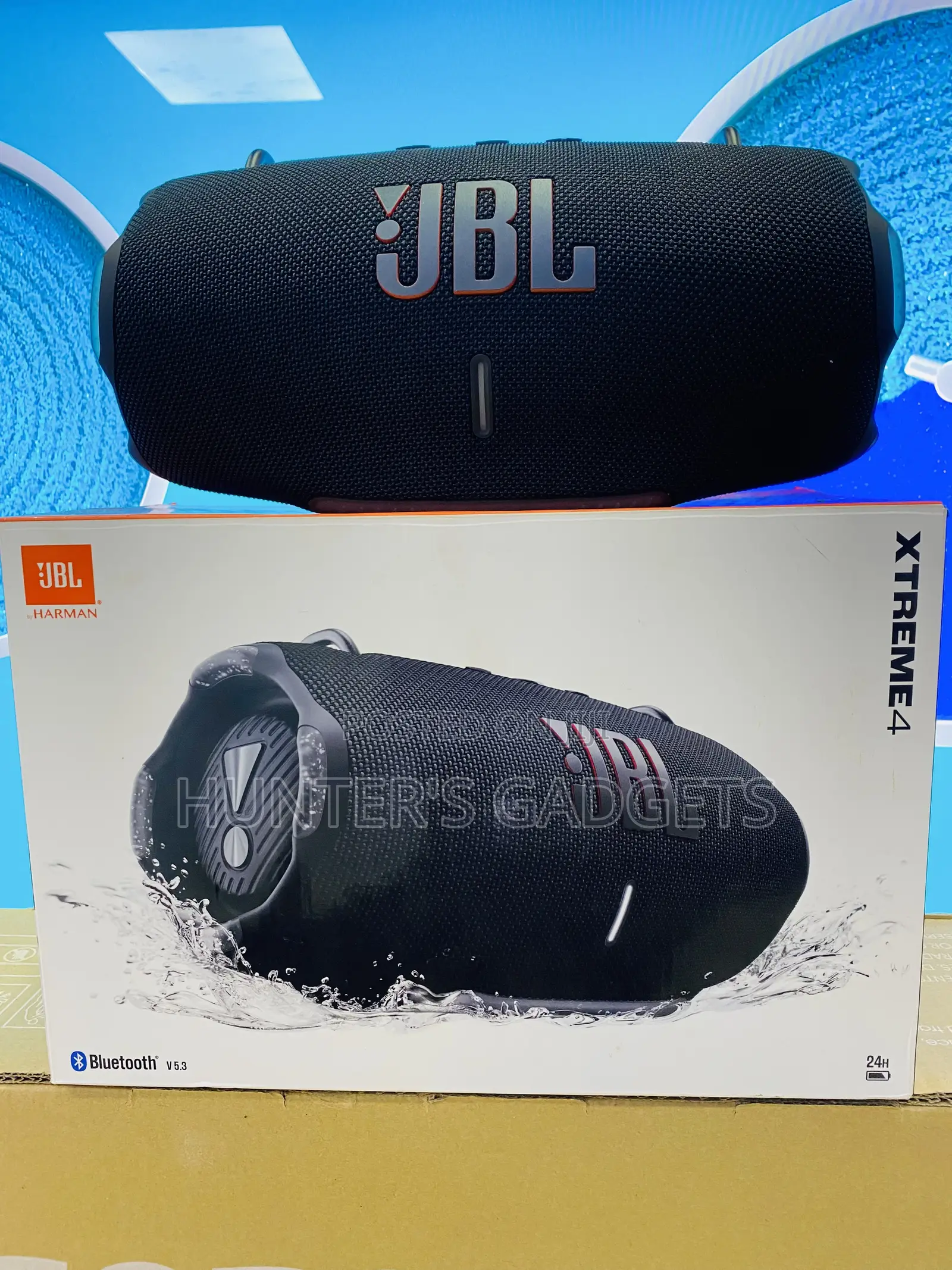 JBL Extreme4 Bluetooth Rechargeable Portable Speaker Brand New From Uk